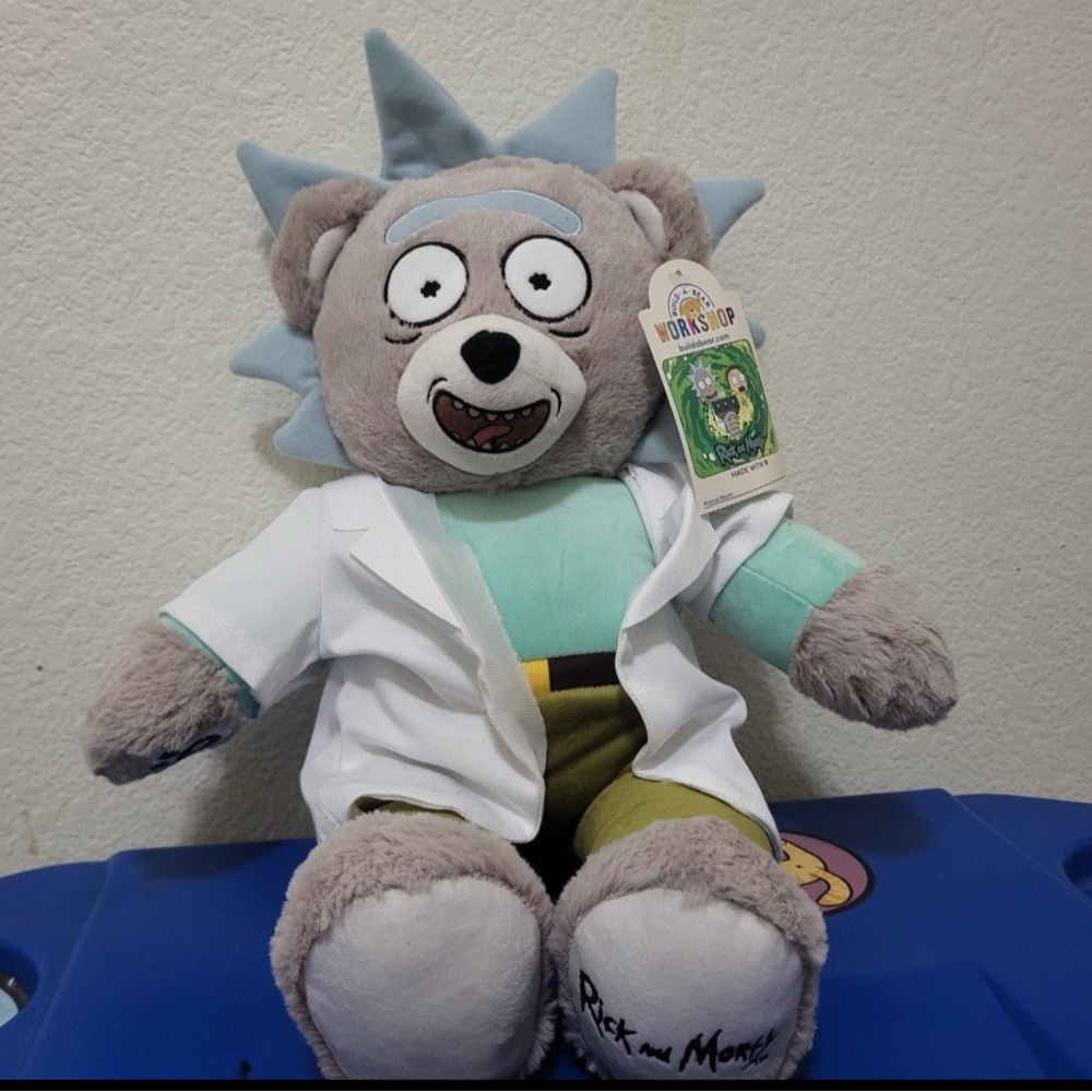 Build-A-Bear Workshop Rick And Morty Rick Sanchez Bear
